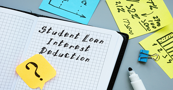 Can you deduct student loan interest on your tax return?
